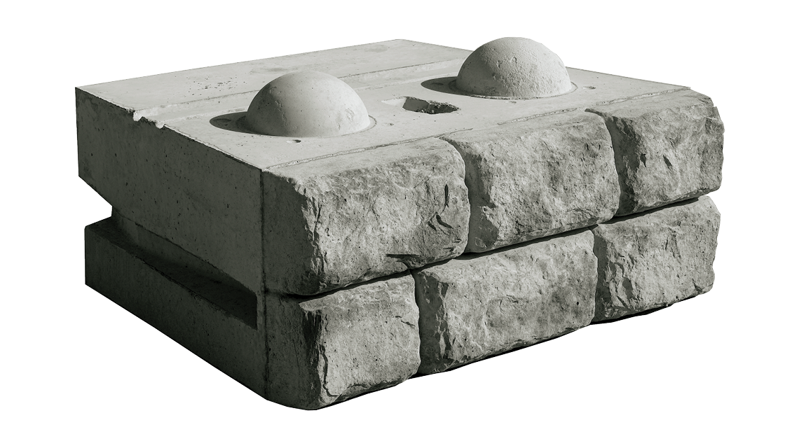 RediRock Walls Cobblestone Texture